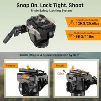 Sirui Sportich carbon statief sp124+b5x - thumbnail