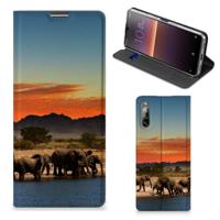 Sony Xperia L4 | Hoesje maken | Olifanten - thumbnail