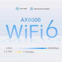 TP-Link Deco X80-5G Dual-band (2.4 GHz / 5 GHz) Wi-Fi 6 (802.11ax) Zwart 2 Intern - thumbnail