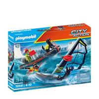 Playmobil® City Action 70141 redding op zee redding met poolglijder met rubberen sleepboot - thumbnail