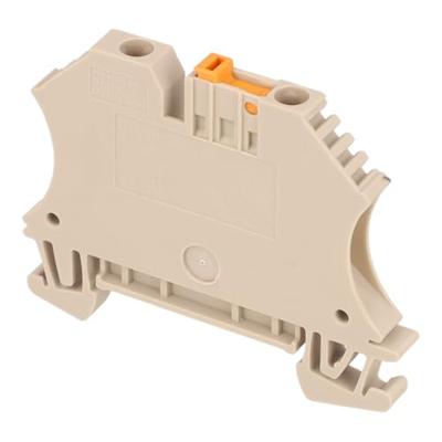 Weidmüller 7910180000-50 Testscheidingsserieklem Schroeven Donkerbeige 50 stuk(s) Piece