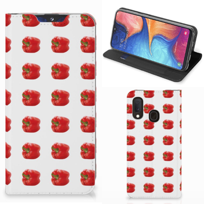 Samsung Galaxy A20e | Flip Style Cover | Paprika Red Samsung Galaxy A20e | Flip Style Cover | Paprika Red