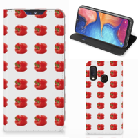 Samsung Galaxy A20e | Flip Style Cover | Paprika Red - thumbnail