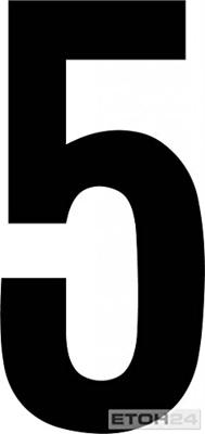 RZB 99222.013.5 Cijfer „5 100 mm 1 stuk(s)