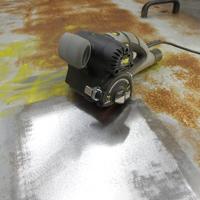 Compacte vernieuwer 420W schuurborstel Ø80mm - thumbnail