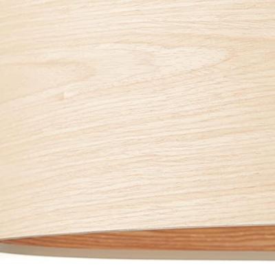 Brilliant Hanglamp OvalRomm zwart met houtbruin - 99492/76