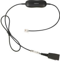 Jabra GN1216 Telefoonheadset kabel Zwart - thumbnail