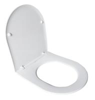 Toiletzitting Wiesbaden Nibiru Softclose Zitting 36 cm + Deksel Wit - thumbnail