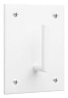 Formani Piet Boon ONE PB140 massieve haak vast op onderplaat - wit - thumbnail