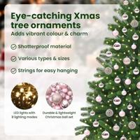 VidaXL Kerstboom met 300 led met standaard groen 180 cm pe - thumbnail