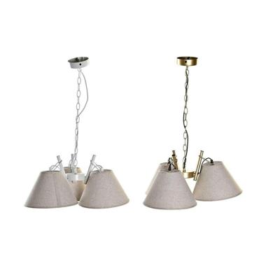 Plafondlamp DKD Home Decor 50 x 46 x 30 cm Gouden Metaal Wit 50 W (2 Stuks) Plafondlamp DKD Home Decor 50 x 46 x 30 cm Gouden Metaal Wit 50 W (2 Stuks)