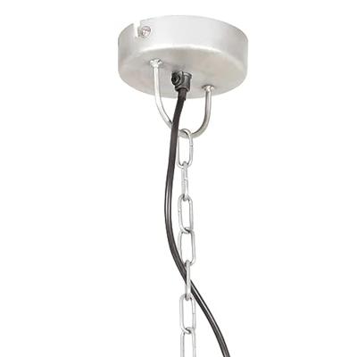 VidaXL Hanglamp industrieel vintage rond 25 w e27 41 cm zilverkleurig