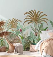 Livingwalls The Wall II - Blauw - Palmen - 392311 - thumbnail