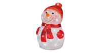LED sneeuwpop l25b25h35cm-40l hldr kerstverlichting Lumineo - Lumineo - thumbnail