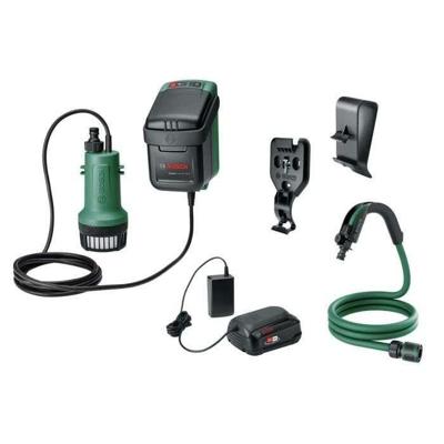 Bosch Groen GardenPump 18V-2000 | Accu Regentonpomp | incl. accu en lader - 06008C4202 - thumbnail