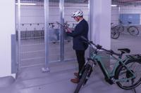 ABUS ABVS62581 Hangslot 50 mm Zilver Vingerafdrukslot - thumbnail