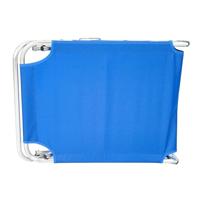 Strandstoel Ociotrends Blauw 188 x 58 x 24 cm - thumbnail