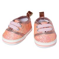 Heless Poppenschoenen glitter sneakers roze, 38-45 cm - thumbnail