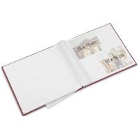 Hama spiraalalbum fine art 28 x 24 cm 50 witte pagina's kiwi - thumbnail
