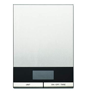 Wilfa KW-4 Keukenweegschaal Digitaal Weegbereik (max.)=5 kg Zilver 220 x 158 x 37