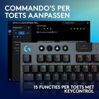 Logitech G G915 X Lightspeed TKL toetsenbord Draadloos Zwart - GL Clicky - thumbnail