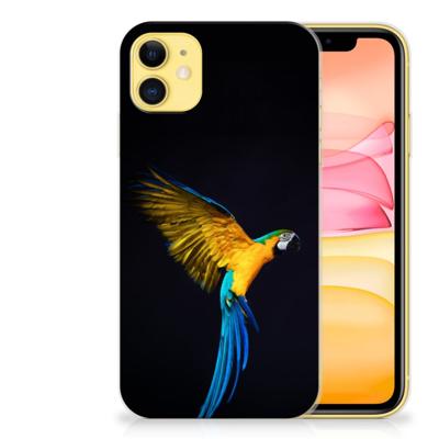 Apple iPhone 11 | TPU Hoesje | Papegaai Apple iPhone 11 | TPU Hoesje | Papegaai