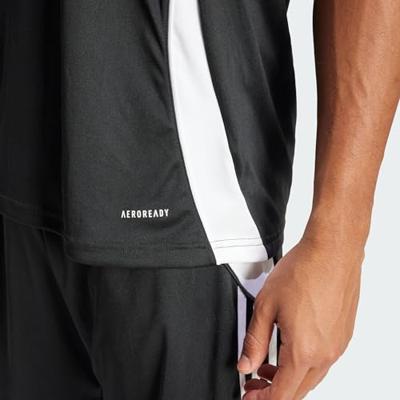 adidas Tiro 24 Trainingsshirt Zwart Wit adidas Tiro 24 Trainingsshirt Zwart Wit