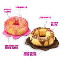 Slime Mart klein zakje aardbeien cheesecake - thumbnail