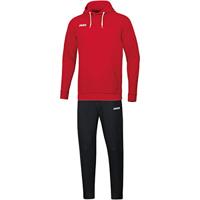 JAKO M9465 Joggingpak Base Met Hoody - Rood - M - thumbnail
