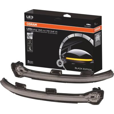 Osram Automotive LEDDMI 5G0 BK S LEDriving® Black Edition Richtingsaanwijzer (achteruitkijkspiegel), Knipper Volkswagen Volkswagen Golf 7, Volkswagen Touran