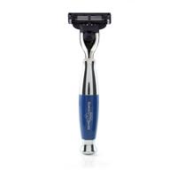 Edwin Jagger Razors Gillette Mach 3 Blue & Chrome Plated Ref.R353CR 1Stuks - thumbnail
