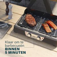 Princess BBQ Grill Tafel Zwart, Zilver - thumbnail