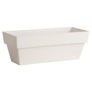 Plantenbak Plastiken Limited Wit (12 x 30 cm)