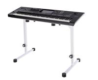 K&M 18810 Omega keyboard standaard tafelmodel wit - thumbnail