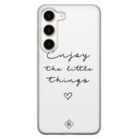 Samsung Galaxy S23 siliconen hoesje - Enjoy life - thumbnail