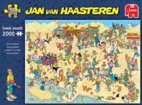 Jumbo Jan van haasteren legpuzzel - sand sculptures, 2000st. - thumbnail