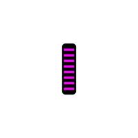 RRP Proguard cable tie - rear - sticker - magenta - thumbnail