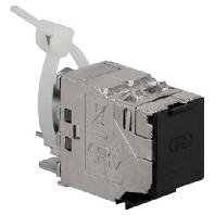 Rutenbeck UM-Cat.6A iso 25/10G RJ45-inbouwmodule 1 stuk(s) - thumbnail