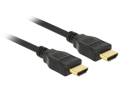 Delock 84714 Kabel High Speed HDMI met Ethernet HDMI A male > HDMI A male 3D 4K 2 m Delock 84714 Kabel High Speed HDMI met Ethernet HDMI A male > HDMI A male 3D 4K 2 m