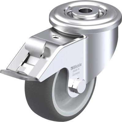 Blickle LER-PATH 80G-FI Zwenkwiel met rem Wieldiameter: 80 mm Draagvermogen (max.): 150 kg 1 stuk(s) Blickle LER-PATH 80G-FI Zwenkwiel met rem Wieldiameter: 80 mm Draagvermogen (max.): 150 kg 1 stuk(s)