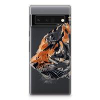 Smartphone hoesje Google Pixel 6 Pro Watercolor Tiger - thumbnail