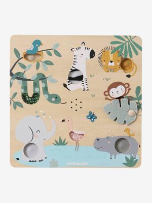 Klankbord met junglegeluiden van FSC®-hout TANZANIE hout