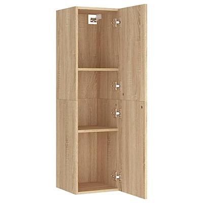 VidaXL Tv-meubel 30,5x30x110 cm bewerkt hout sonoma eikenkleurig