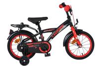 Volare thombike kinderfiets - jongens - 14 inch - zwart rood - thumbnail