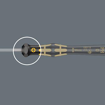 Wera 1572 ESD "Microstix" Kraftform Micro Schroevendraaier, 0 x 40 mm - 1 stuk(s) - 05030083001