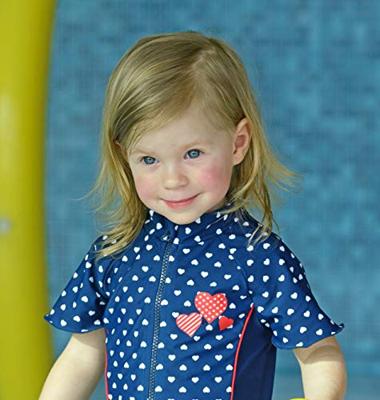 Playshoes tweedelige zwemsuit Hartjes Marine-110-116