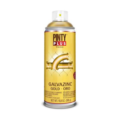 Sprayverf Pintyplus Tech Galvazinc G151 400 ml Goud