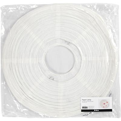 Creativ Company Rijstpapier lamp wit, 35cm