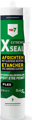 Tec7 x-seal antraciet, patroon, 310 ml | alles en overal afdichten - 528014000