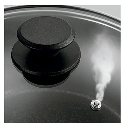 Casserolepan met deksel Fagor VIVANT 20 NEGRA Zwart Aluminium 6 L